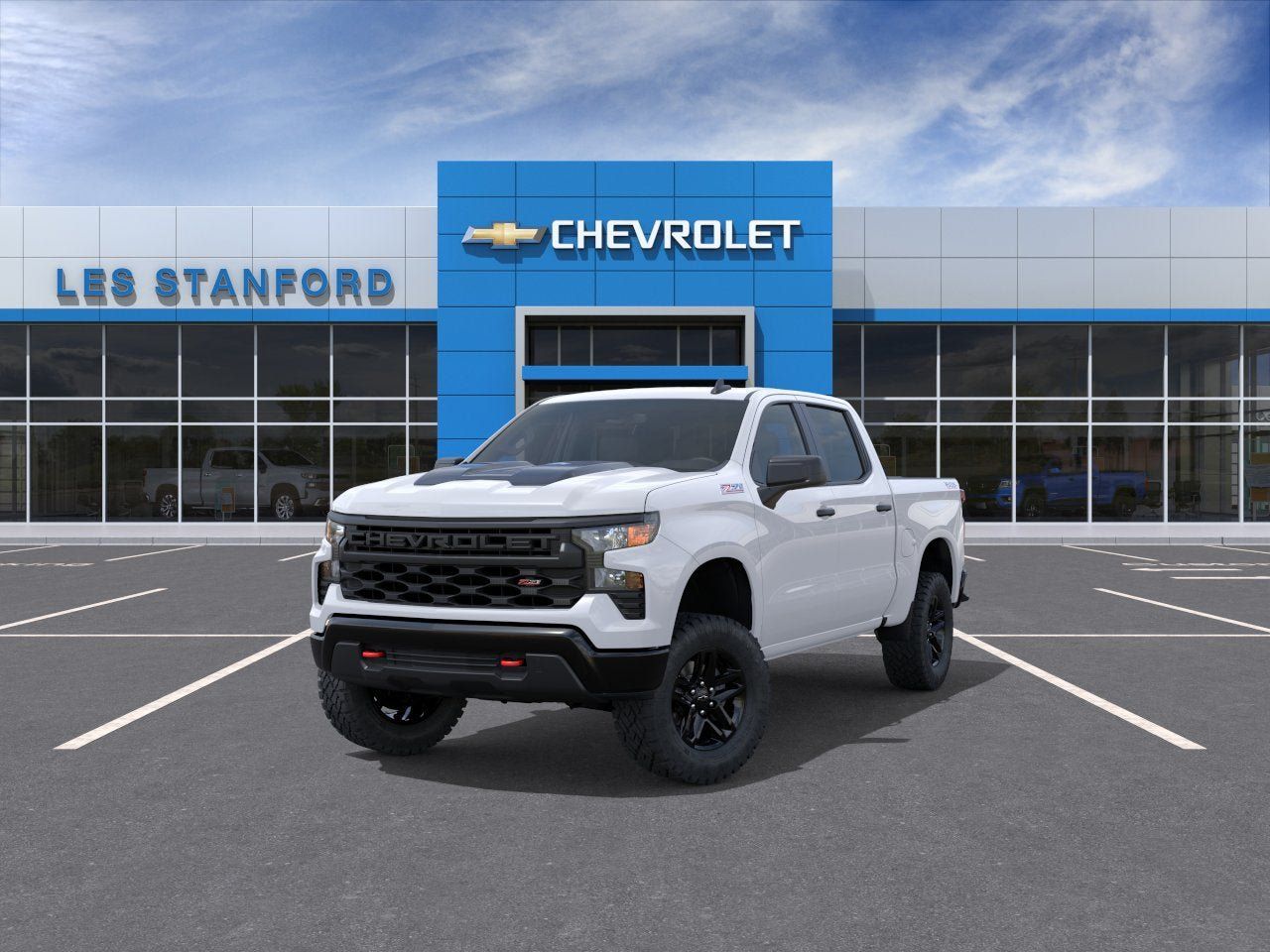 New 2026 Chevrolet Silverado 1500 Custom Trail Boss w/ LPO, Dark Essentials Package AWD/4WD image 8