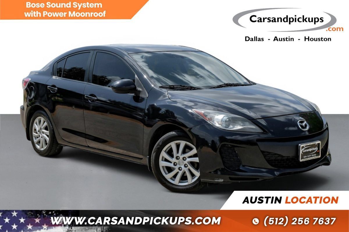 Used 2012 MAZDA MAZDA3 i Grand Touring w/ Tech Pkg FWD image 1