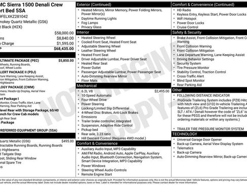 Used 2019 GMC Sierra 1500 Denali w/ Denali Ultimate Package image 4