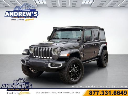 Used 2018 Jeep Wrangler Unlimited Sahara AWD/4WD image 1
