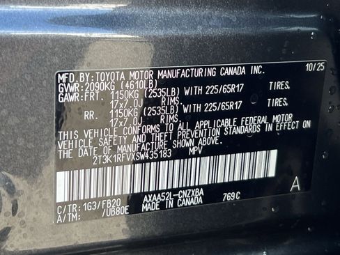 New 2025 Toyota RAV4 LE image 22