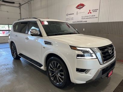 Used 2022 Nissan Armada Platinum w/ Captain's Chairs Package