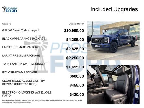 New 2026 Ford F250 Lariat w/ Black Appearance Package image 47
