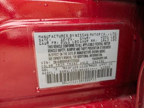 Used 2022 Nissan Sentra SR w/ SR Premium Package image 24