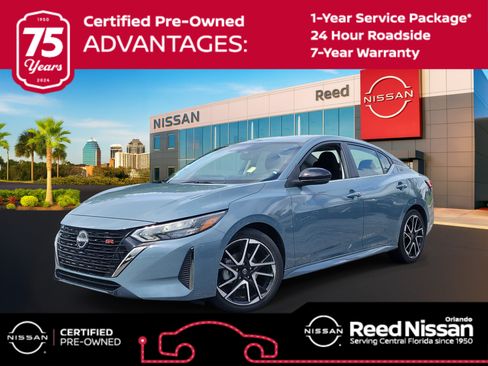 Certified 2025 Nissan Sentra SR FWD image 1