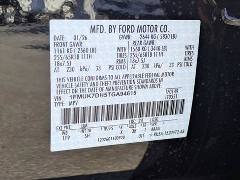 New 2026 Ford Explorer Active w/ Active Comfort Package RWD image 17