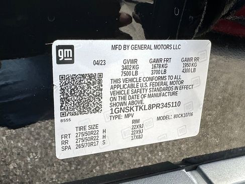 Used 2023 Chevrolet Tahoe High Country AWD/4WD image 17