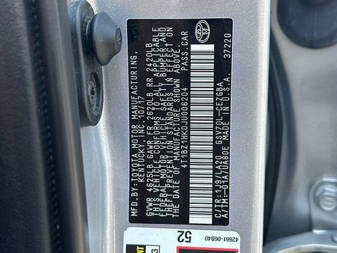 Used 2018 Toyota Camry XLE w/ Driver Assist Package FWD image 33