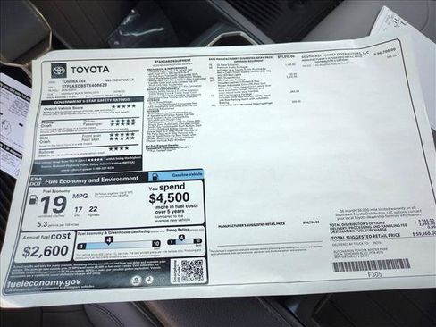 New 2026 Toyota Tundra SR5 AWD/4WD image 17