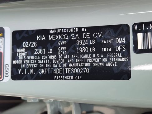 New 2026 Kia K4 LXS FWD image 24