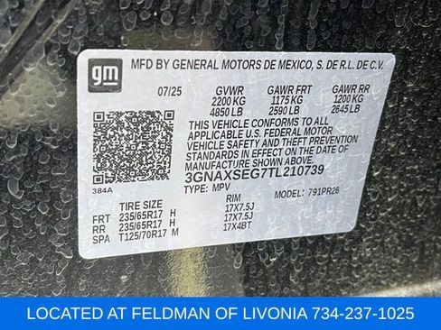 Used 2026 Chevrolet Equinox ACTIV w/ Convenience Package III image 10