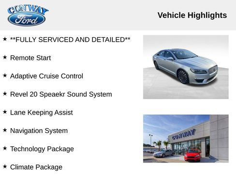 Used 2017 Lincoln MKZ Black Label w/ Technology Package image 8