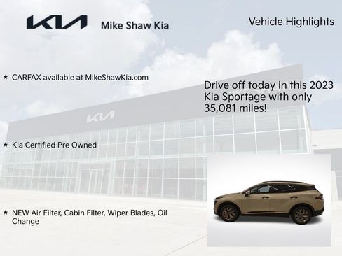Certified 2023 Kia Sportage SX FWD image 9