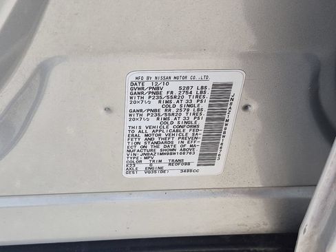 Used 2011 Nissan Murano LE w/ Navigation Pkg AWD/4WD image 30