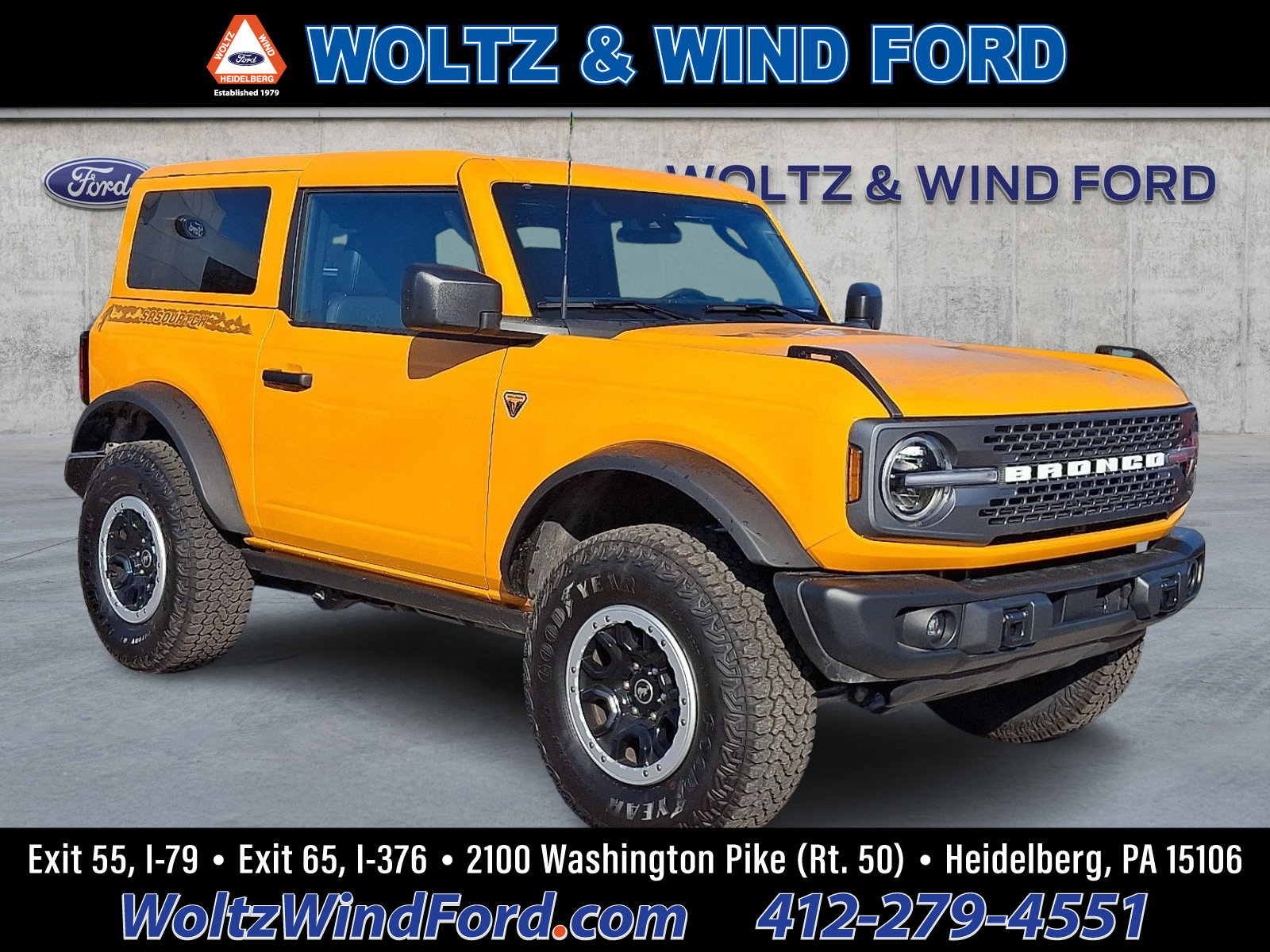 Used 2026 Ford Bronco Badlands w/ Sasquatch Package AWD/4WD image 1
