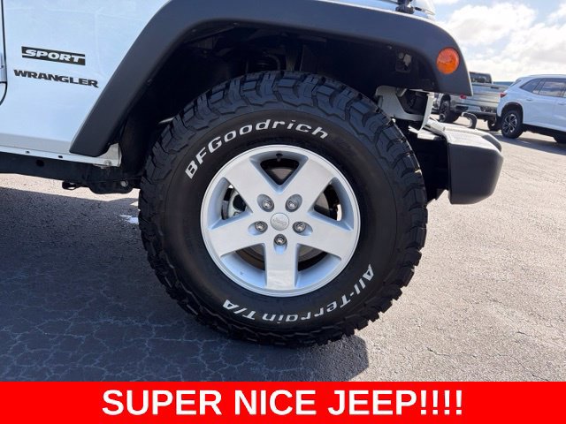Used 2017 Jeep Wrangler Sport w/ Quick Order Package 24S AWD/4WD image 8