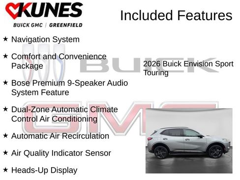 New 2026 Buick Envision Sport Touring AWD/4WD image 3