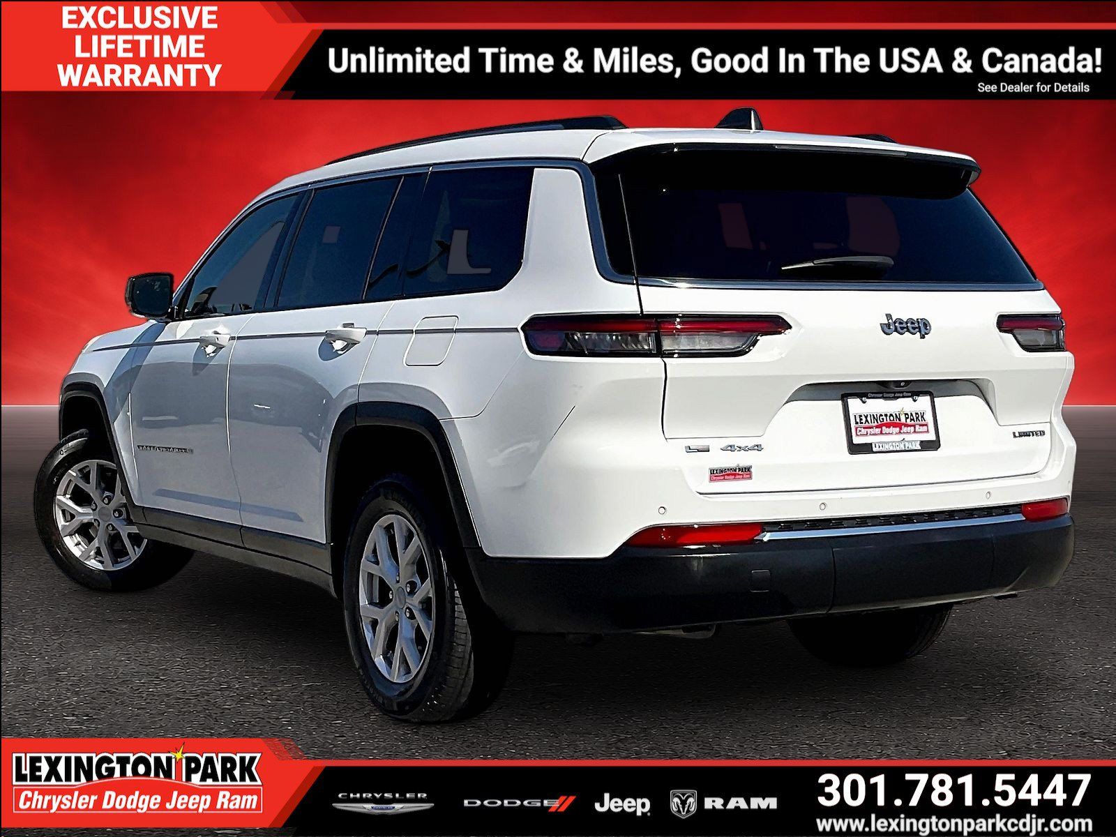 Used 2021 Jeep Grand Cherokee L Limited AWD/4WD image 4