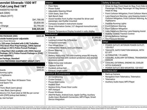 New 2026 Chevrolet Silverado 1500 W/T w/ Trailering Package AWD/4WD image 25