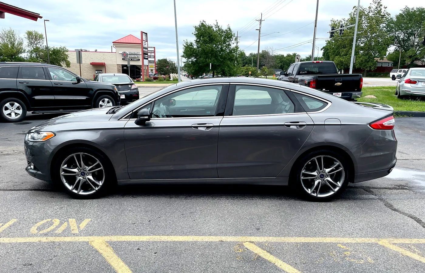 Used 2014 Ford Fusion Titanium AWD/4WD image 3