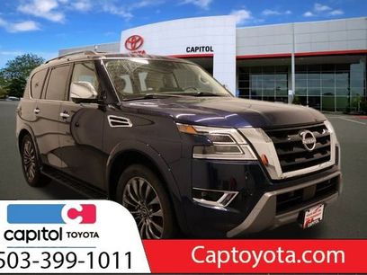 Used 2024 Nissan Armada Platinum w/ Captain's Chairs Package