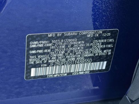 New 2026 Subaru Outback Limited image 15