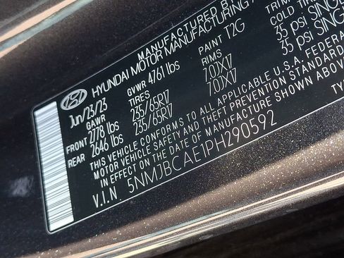 Used 2023 Hyundai Tucson SEL AWD/4WD image 28