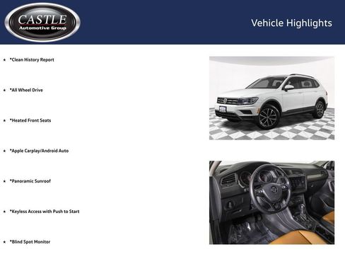 Used 2019 Volkswagen Tiguan SE w/ Panoramic Sunroof Package image 4