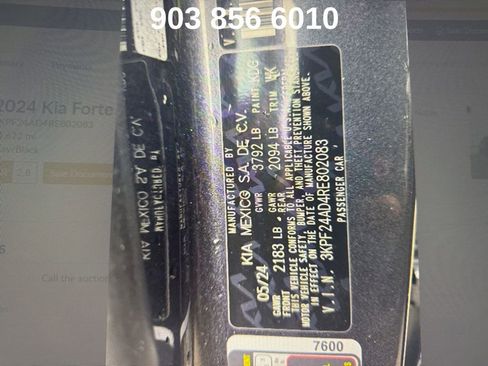 Used 2024 Kia Forte LX image 7