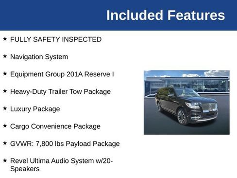 Used 2021 Lincoln Navigator L Reserve w/ Luxury Package AWD/4WD image 5
