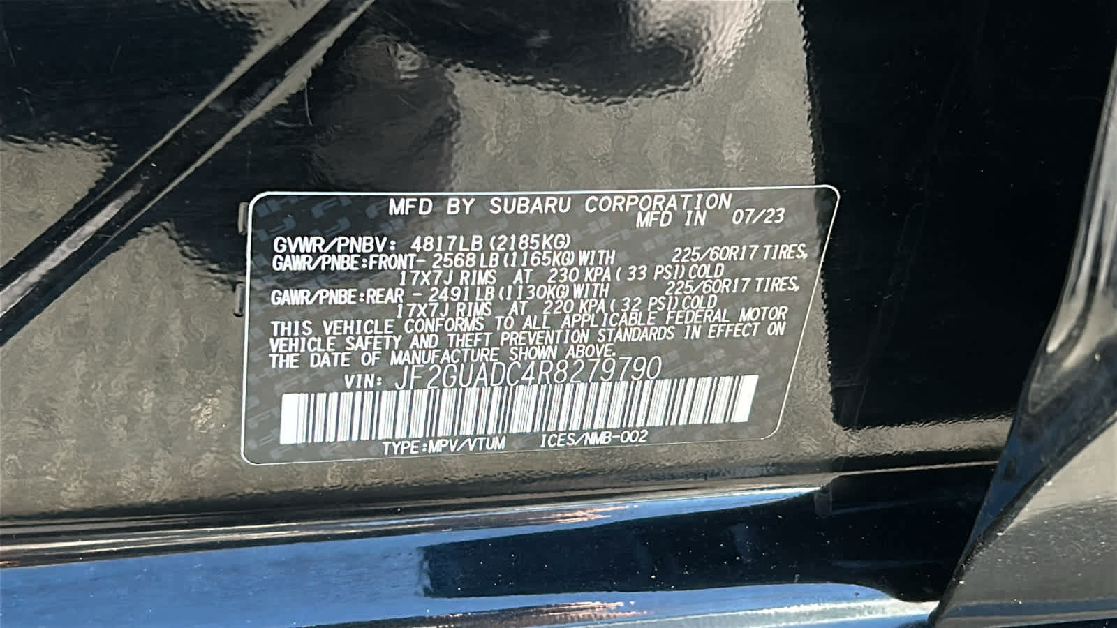 Certified 2024 Subaru Crosstrek 2.0i Premium AWD/4WD image 31