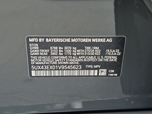New 2027 BMW X6 M60i AWD/4WD image 35