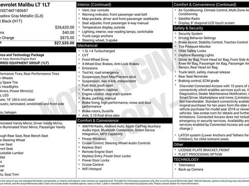 Used 2019 Chevrolet Malibu LT image 4