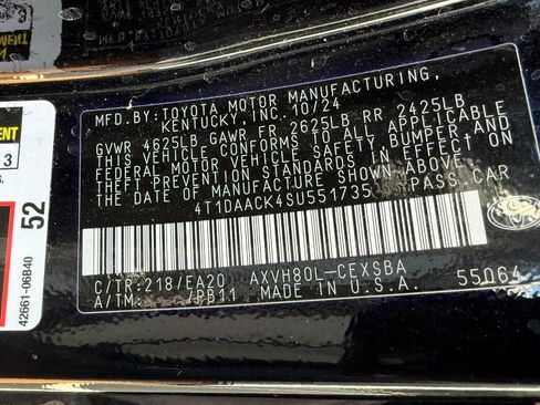 Certified 2025 Toyota Camry SE image 24