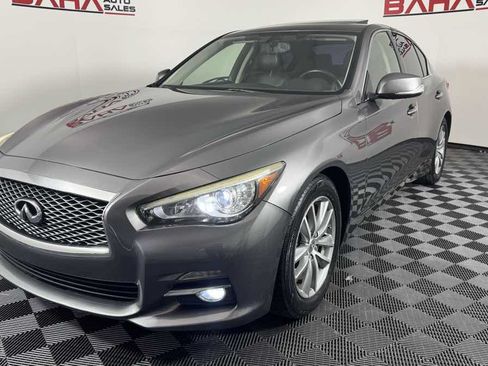 Used 2015 INFINITI Q50 Premium w/ Cargo Package RWD image 3
