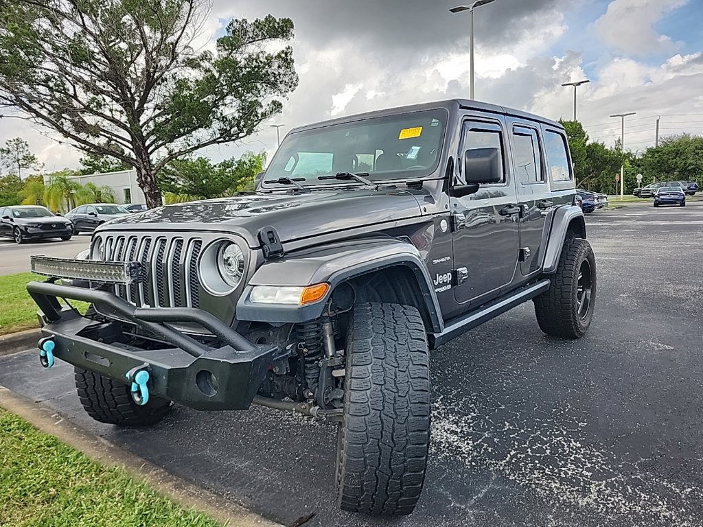 Used 2019 Jeep Wrangler Unlimited Sahara AWD/4WD image 9