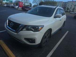 Used 2017 Nissan Pathfinder Platinum w/ Family Entertainment Package video 1