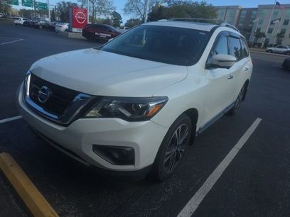 Used 2017 Nissan Pathfinder Platinum w/ Family Entertainment Package