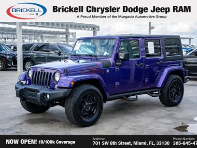 Used 2016 Jeep Wrangler Unlimited Sahara