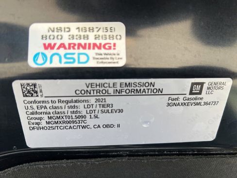 Used 2021 Chevrolet Equinox LT image 48