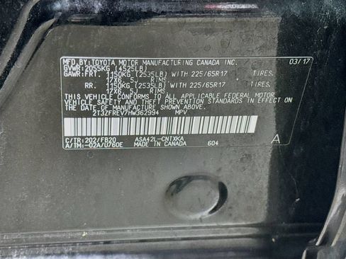 Used 2017 Toyota RAV4 LE w/ All Weather Liner Package FWD image 29