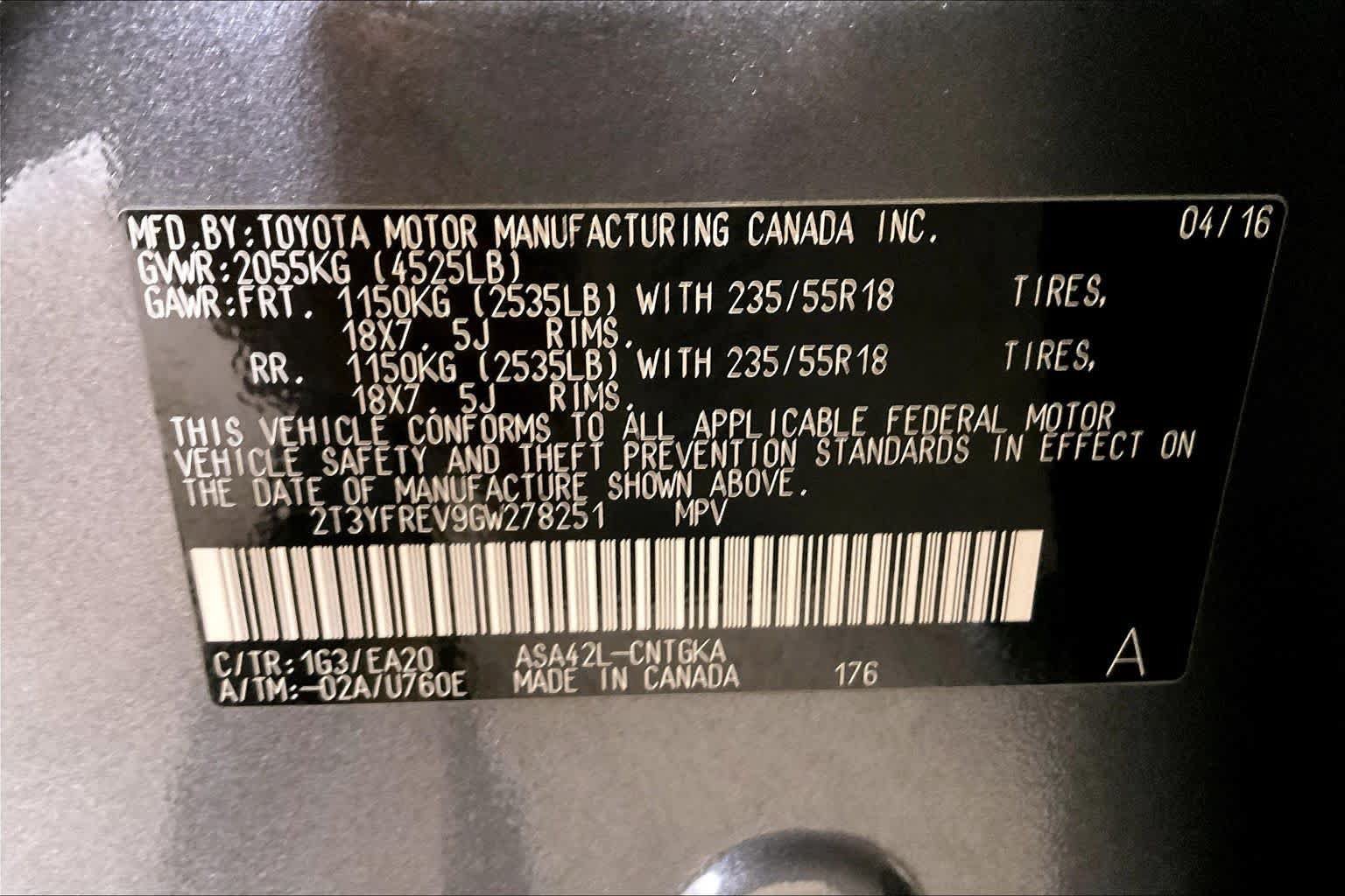 Used 2016 Toyota RAV4 Limited FWD image 32