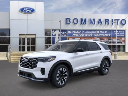 New 2026 Ford Explorer Platinum