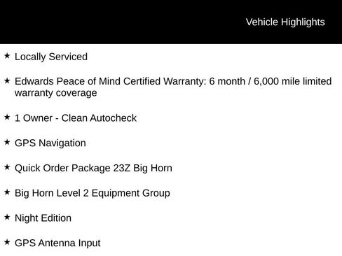 Used 2025 RAM 1500 Big Horn AWD/4WD image 5