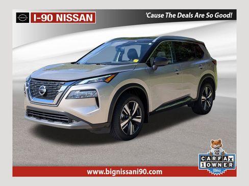 Certified 2021 Nissan Rogue SL w/ Premium Package AWD/4WD image 1