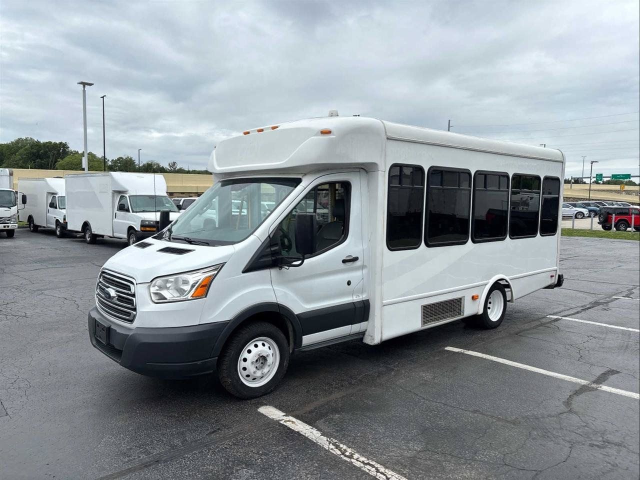 Used 2017 Ford Transit 350 156 DRW w/ Shuttle Bus Prep Package RWD image 5