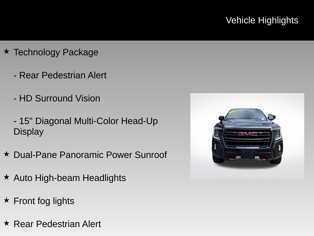 Used 2021 GMC Yukon XL AT4 w/ Technology Package AWD/4WD image 6