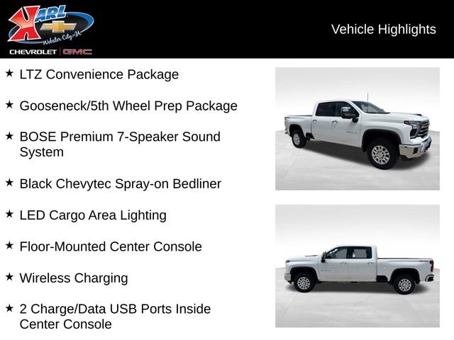 Certified 2025 Chevrolet Silverado 2500 LTZ w/ LTZ Convenience Package AWD/4WD image 3