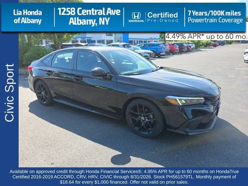 Used 2023 Honda Civic Sport image 1