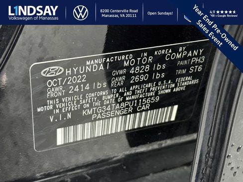 Used 2023 Genesis G70 2.0T w/ Sport Prestige Package image 26